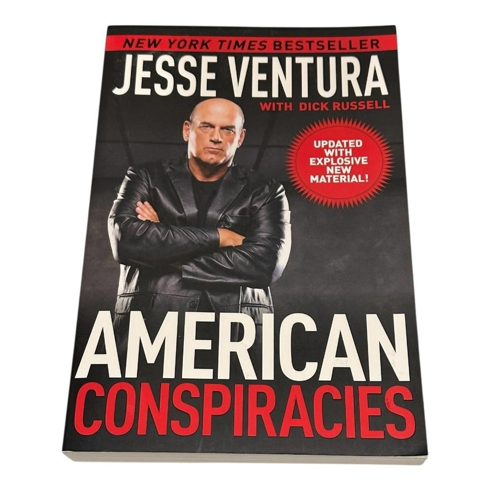 American Conspiracies Jesse Ventura Dick Russell Softcover Politics Book US
